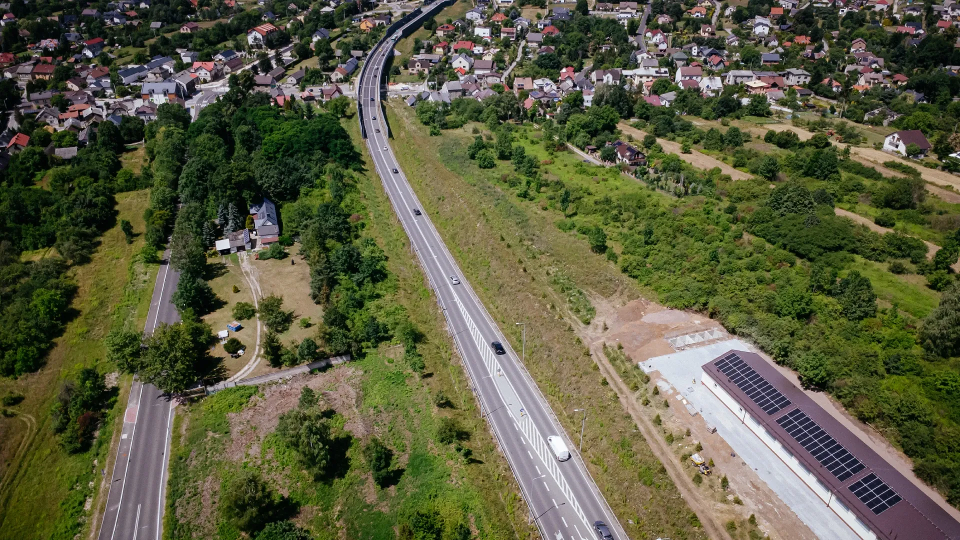 Działki inwestycyjne w Jaworznie (Byczyna) bezpośrednio przy DK79