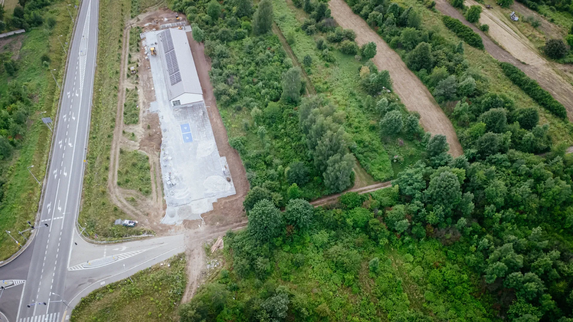 Działki inwestycyjne w Jaworznie (Byczyna) bezpośrednio przy DK79