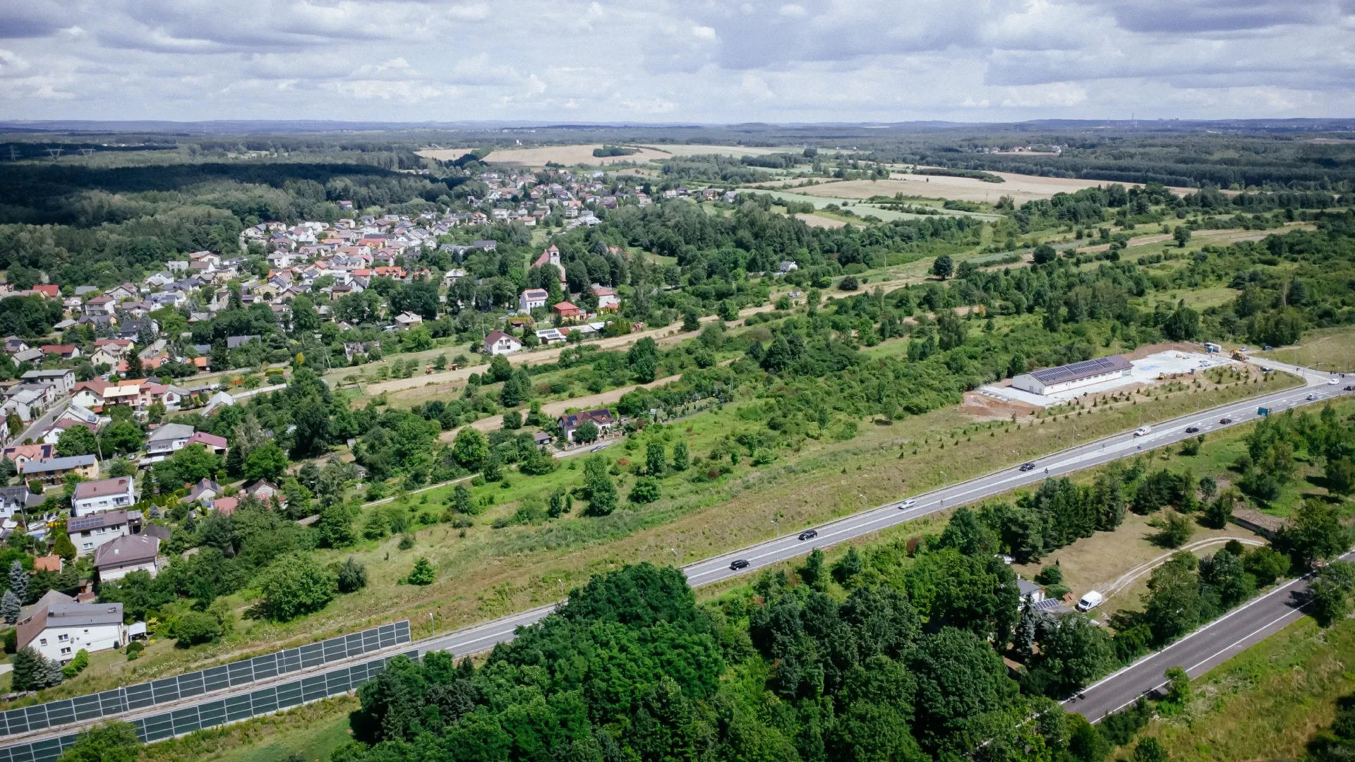 Działki inwestycyjne w Jaworznie (Byczyna) bezpośrednio przy DK79